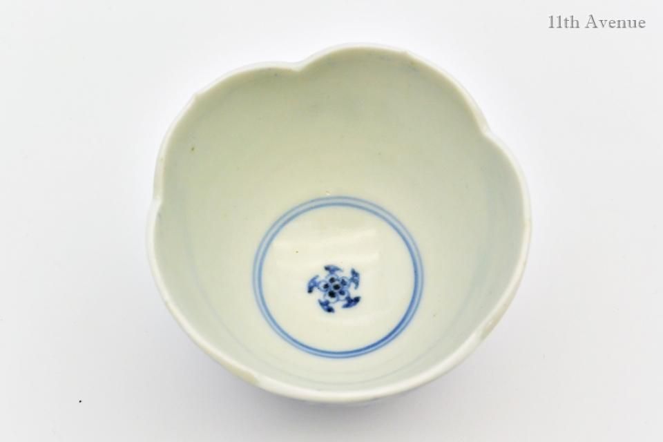 古伊万里 染付 蕎麦猪口 梅 紫陽花 花鳥文 雲龍文 肥前 骨董 江戸期 未