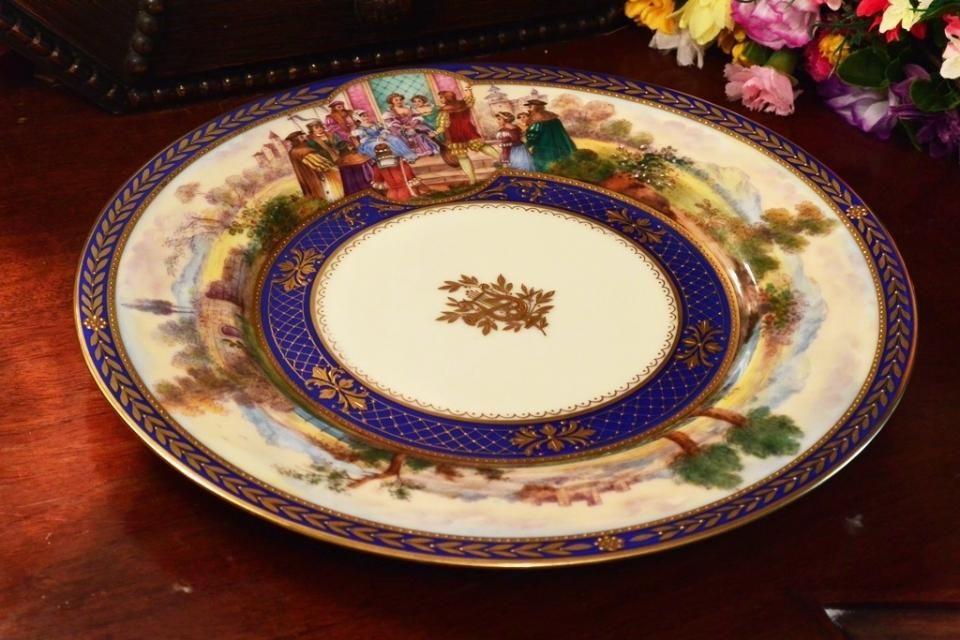 ✤フッチェンロイター✤『ルース』額装陶板画✤