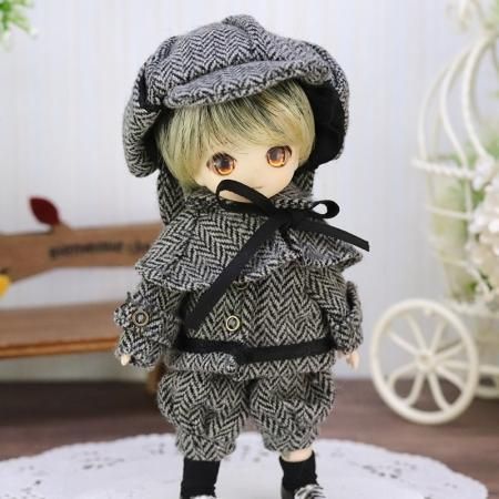 オビツ11サイズ 探偵服セット/ブラック - DOLLCE