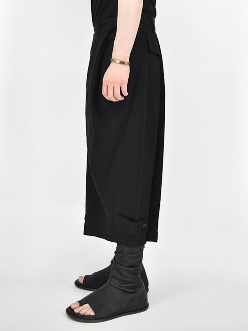 JULIUS[ユリウス] / GORDINI FOLDED BAGGY TROUSERS フォールデッド