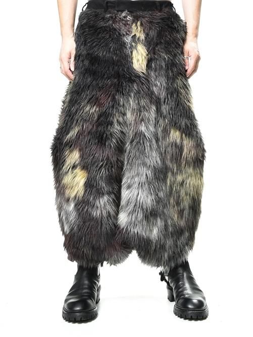 JULIUS[ユリウス] / GORDINI / 847PAM3-F JACQUARD FUR GEOMETRIC