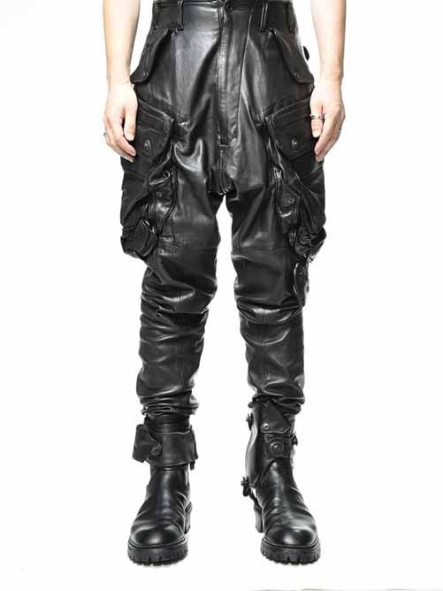 julius7 877PAM9 コーティングガスマスクパンツ