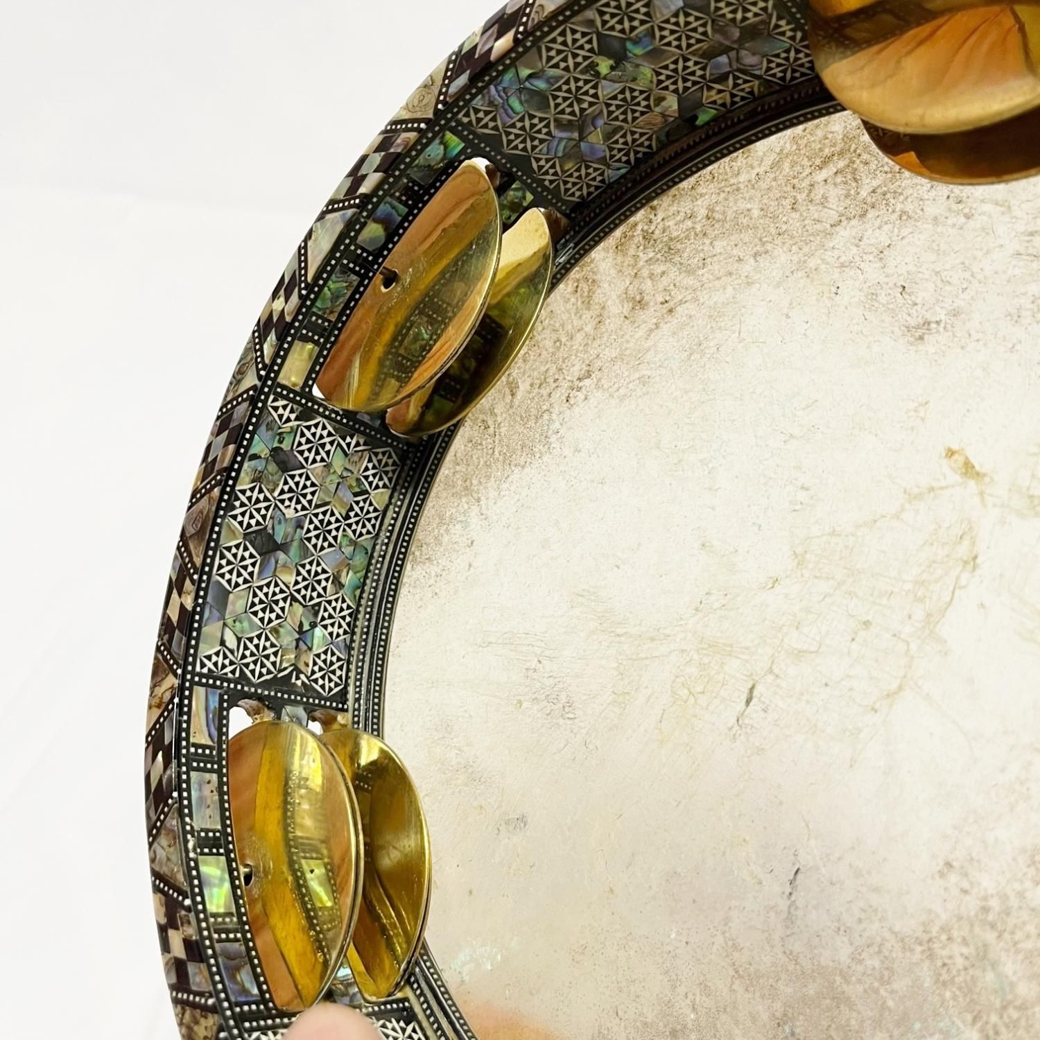 ☆アラブタンバリン レク【魚皮】 Gawharet-Elfan エジプト製☆ レク