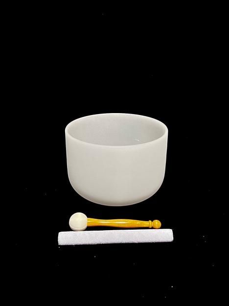 クリスタルトーンズ 6インチA#+4モルダバイトボウルPineal クリスタル