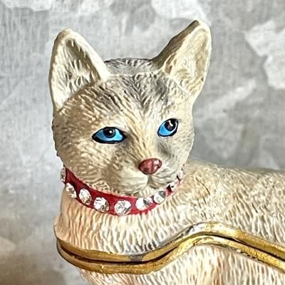 トリンケットボックス ネコとレッドフィッシュ（イギリス