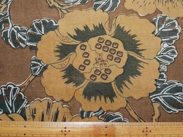 江戸ちりめん縮緬曙染古布刺繍小袖裂アンティークリメイク着物骨董