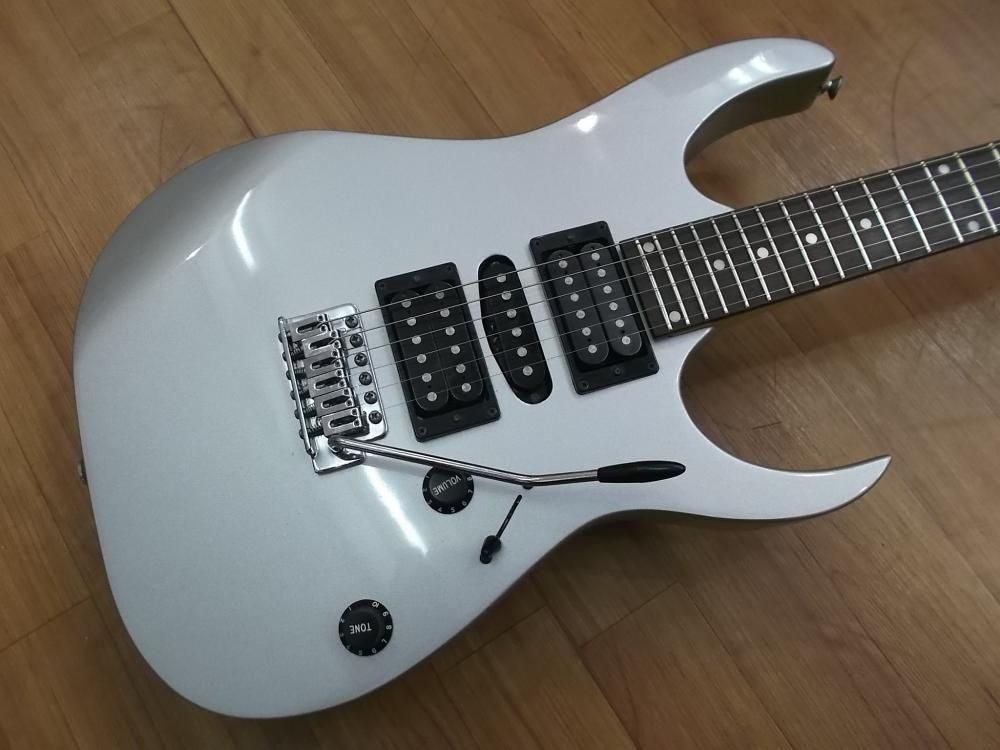 中古品 Ibanez RG Silver エレキギター - 奈良市のギターショップ