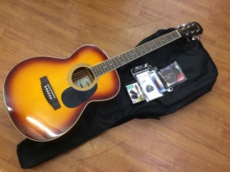 Aria ADF-200 TS アコースティックギター & & 初心者/入門/ビギナー7点