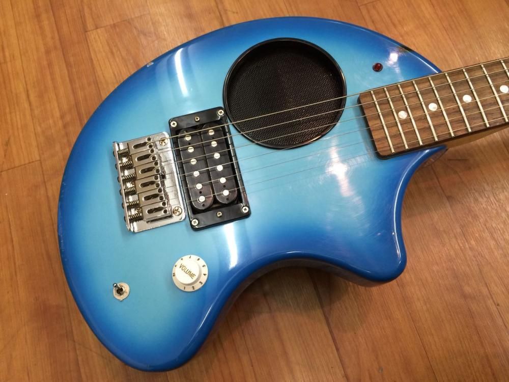 FERNANDES フェルナンデス ZO-3 アンプ内蔵エレキギター ブルー 青