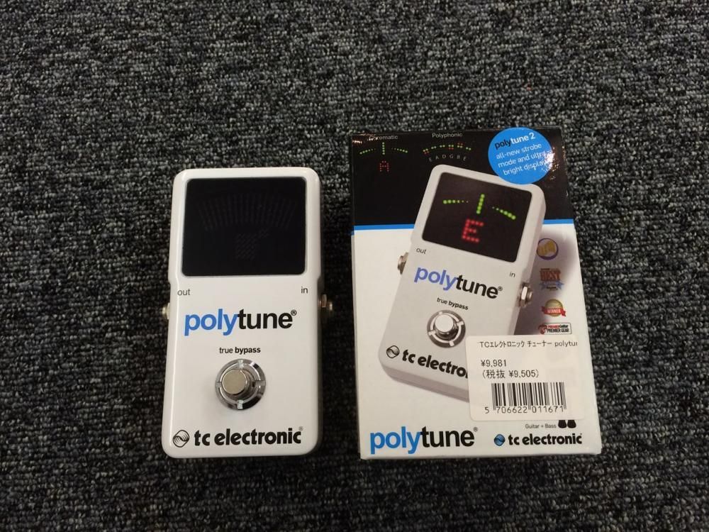 中古品 tc electronic polytune