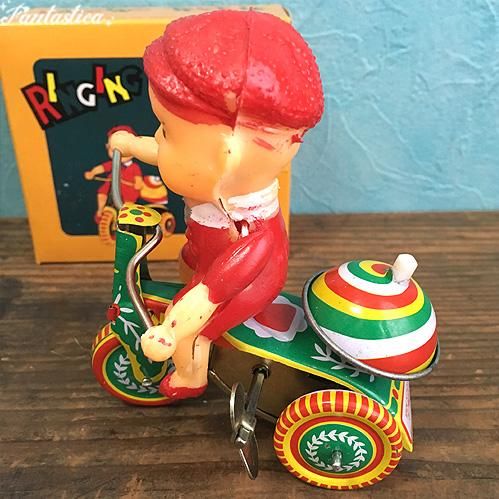 昭和レトロ バンビ ラブリーチャイルド ヴィンテージ 三輪車 レッド