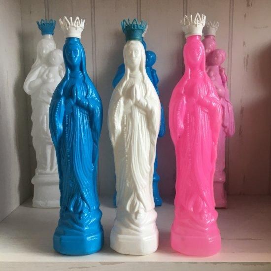 大容量 聖母マリア 像ボトル ルルド聖水 600ML マリア様☆艶あり聖水