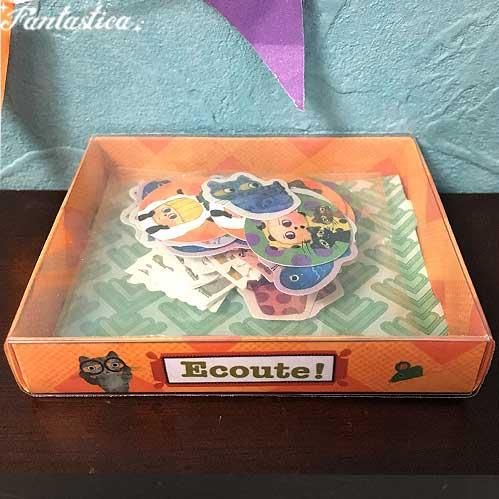 マリーニ＊モンティーニ】エクート フレークシール ニャンコ