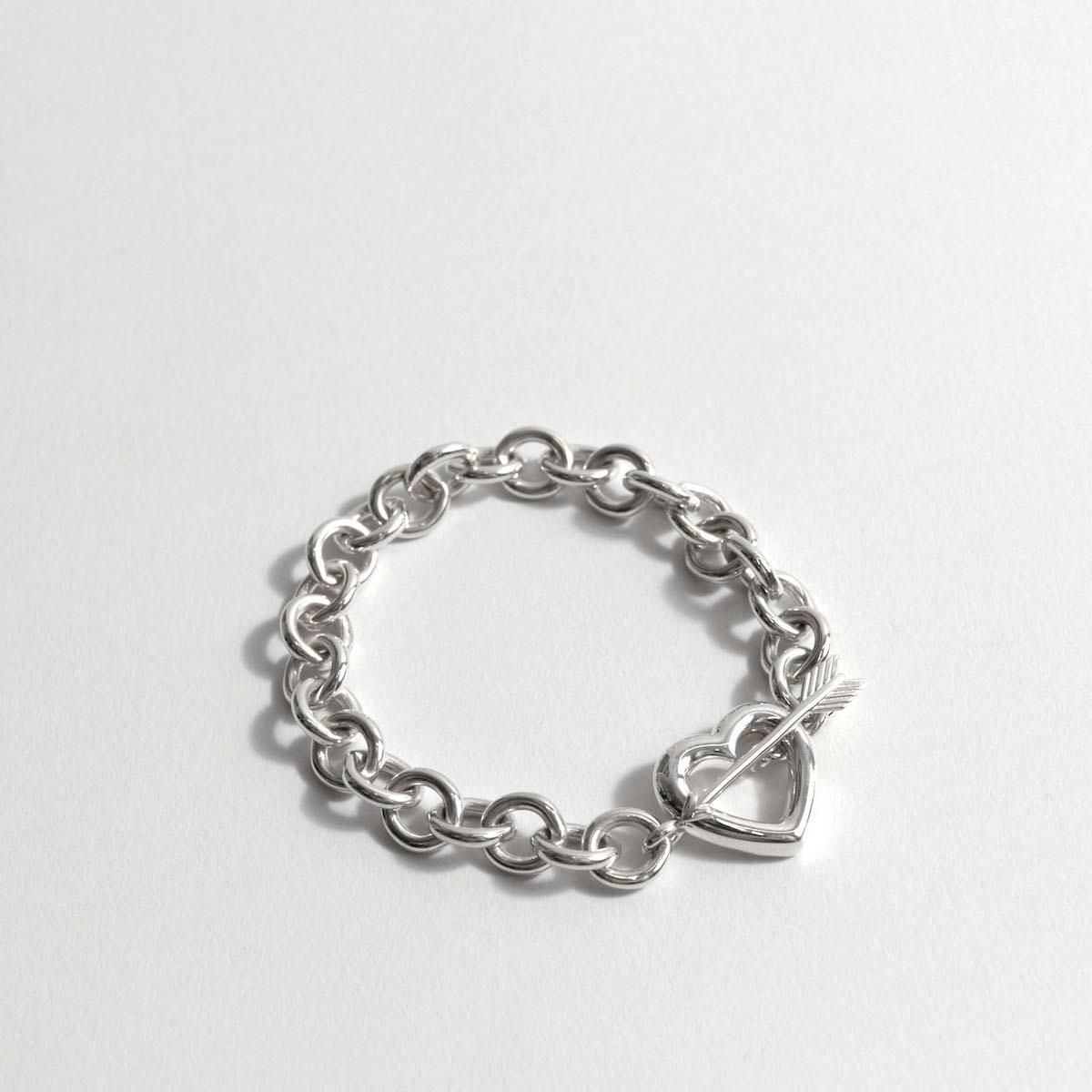94年製 OLDTiffany ハートブレスレット シルバー925 【公式通販】