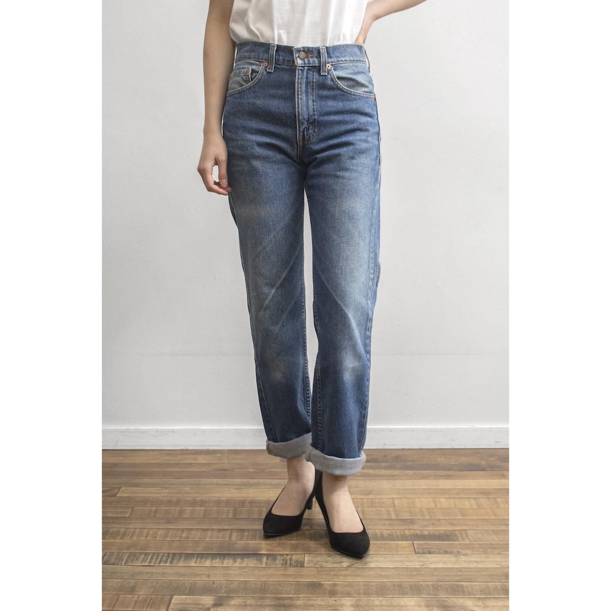 レディース] 1980s ヴィンテージ USA製 リーバイス 505 デニムパンツ