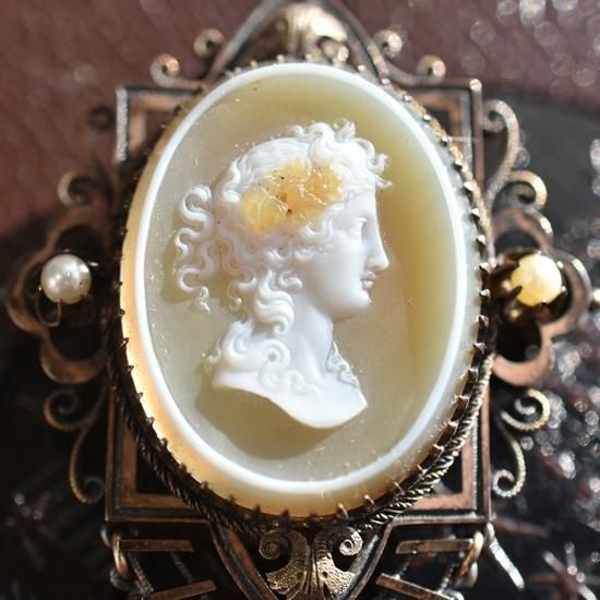 アンティークジュエリー - アンティーク きなこカフェ - 19世紀- 瑪瑙