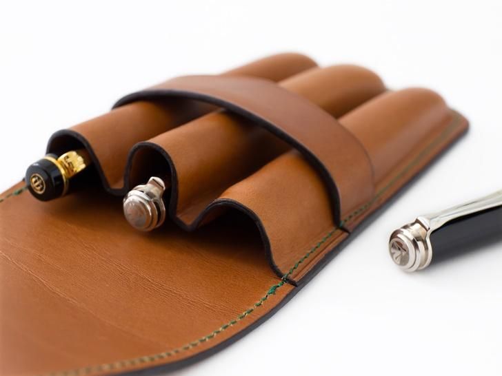 ル・ボナー 3本挿しペンケース - 神戸派商店