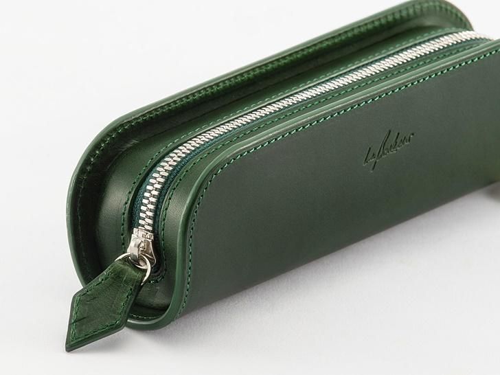 ル・ボナー デブ・ペンケース｜ブッテーロ｜グリーン - 神戸派商店