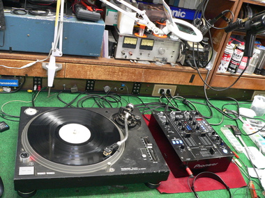 pioneer dj パイオニア DJM-400 縦横フェーダー内部メンテナンス