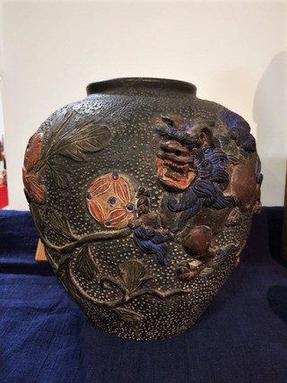 琉球焼 小橋川仁王 茶碗 14cm CATEGORY 小橋川製陶所仁王窯 | 沖縄の