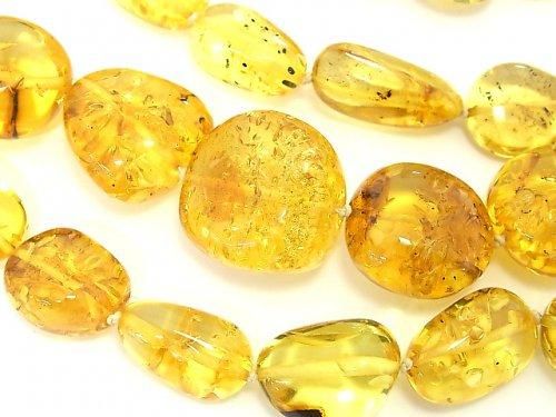 ラストセール！バルティックアンバーネックレス(琥珀) ミックスサイズ