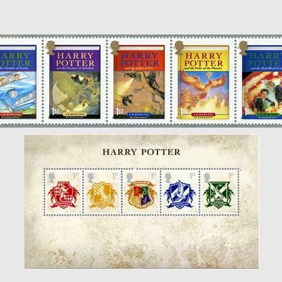 3391 外国切手 イギリス 2007年 鳥 シリーズ 特殊印刷工芸 燐線入り