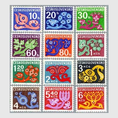 3409 外国切手 チェコスロバキア 1988年 自動車 4種 3409 外国切手