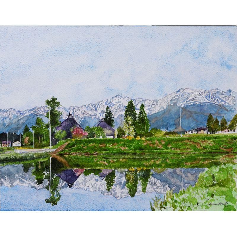 日本画水彩画⑥