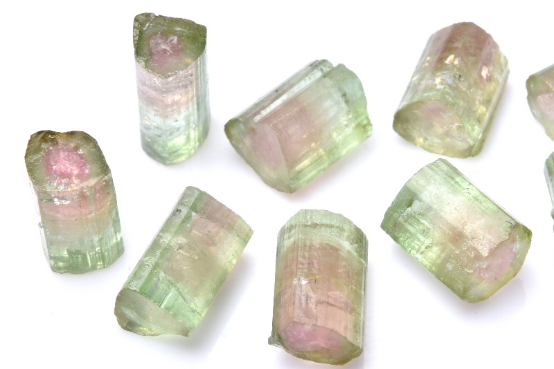 ウォーターメロントルマリン カリフォルニア産 58g T660 鉱物 天然石