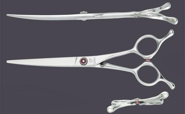 ドッグウェル DRK-69 カーブシザーズ (6.9インチ) -トリミング用品の