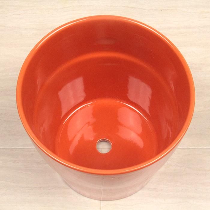 Poole Pottery 蓋付き器 赤・オレンジ Poole Pottery 蓋付き器 赤