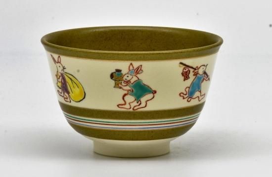 萩茶碗（田原 陶兵衛作）共箱 茶道用抹茶碗 茶道具 抹茶茶碗 萩焼き