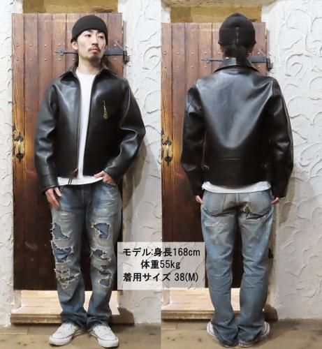 トロフィークロージング TROPHY CLOTHING レザージャケット TRL-08