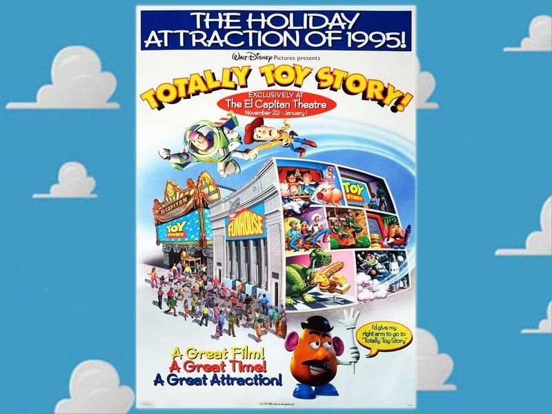 トイストーリーTOY STORY 特別上映用プロモーションダブルサイド