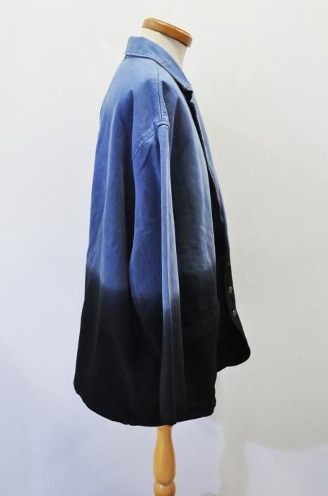 69」sixty-nine Box Blazer (Denim x Black /M)