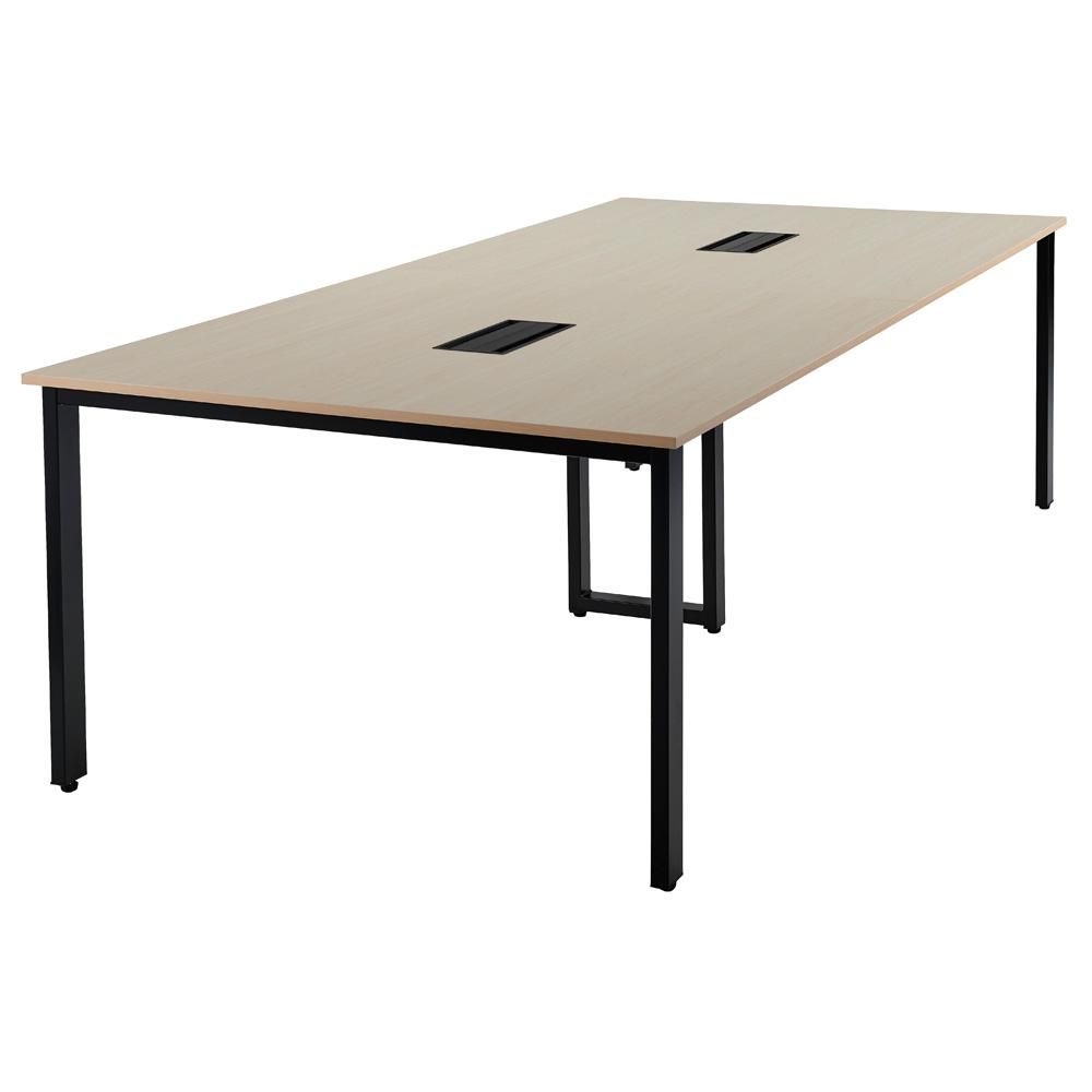 井上金庫 会議テーブル REV-B2412/REV-W2412 【幅2400×奥行1200×高さ