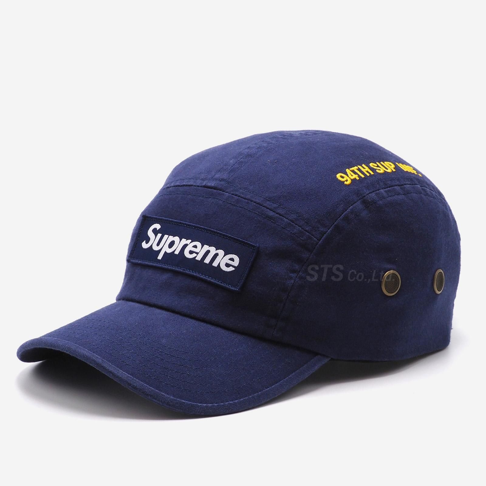 Supreme 94TH SUP INF. キャップ 黒 Supreme Military Camp Cap