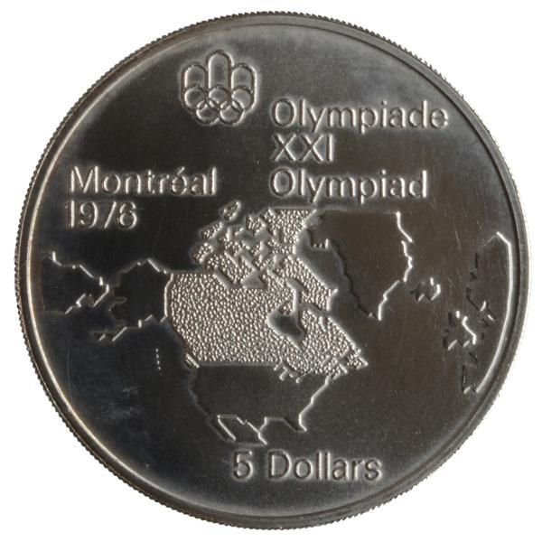 モントリオールオリンピック5ドル記念硬貨|コレクターズショップの
