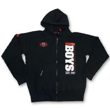 URAWA BOYS ジップパーカー［ブラック］【最終販売】 - UP FOR GRABS.