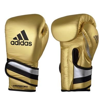 adidas ボクシンググローブ adizero 16oz レッド/ゴールド 【公式通販】
