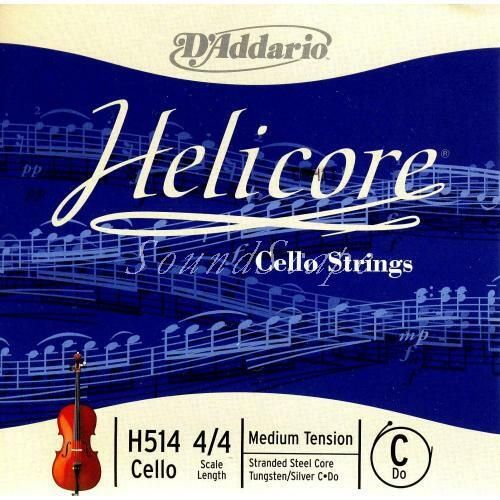ダダリオ ヘリコア チェロ弦C線｜深く支える低音
