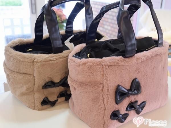 GODPIVA】ファーリボンキャリーバッグ - ドッググッズ 通販/販売