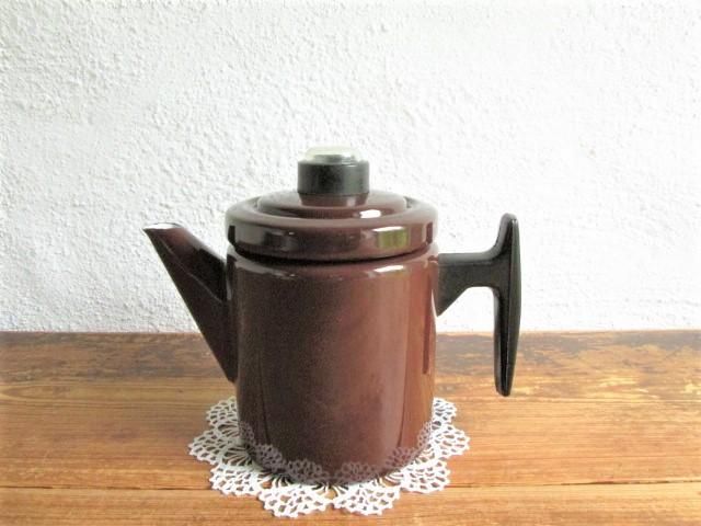 ヌルメスニエミ 水色 ポット ビンテージ アンティーク 北欧 かもめ食堂