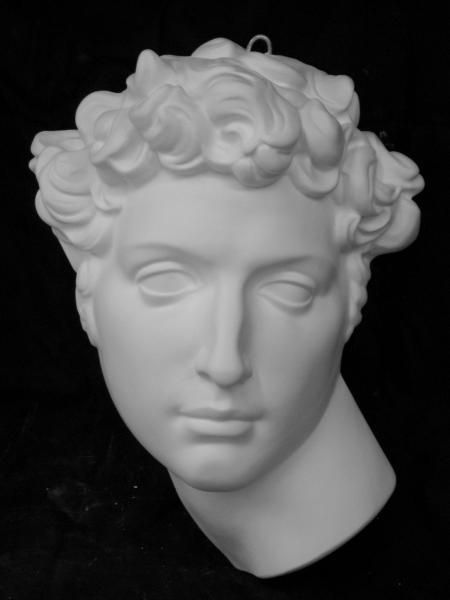 石膏像 メディチ 胸像 ミケランジェロ デッサン 高さ60cm 石膏像