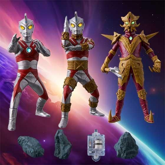 バンダイ アルティメットルミナス ウルトラマン18 全4種フルセット