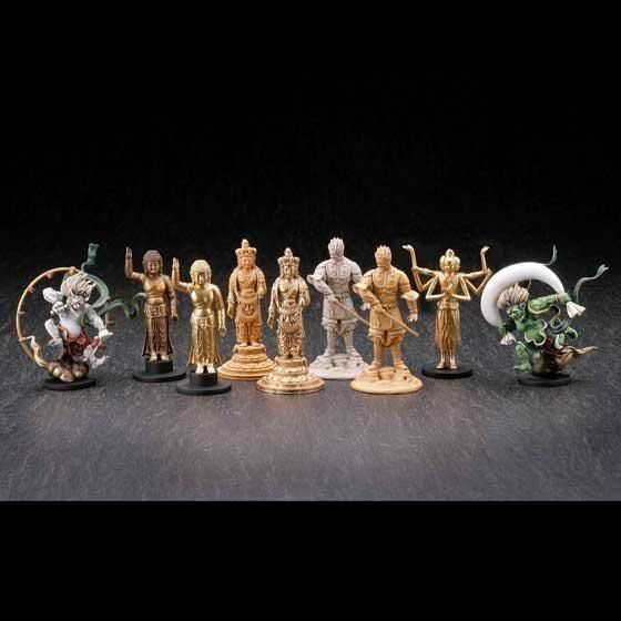 海洋堂 カプセルQミュージアム 日本の至宝 仏像立体図録II レア込み全9