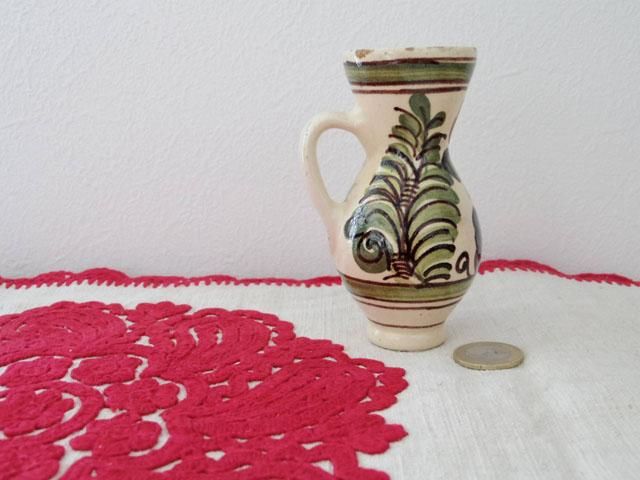 フランス陶器 花瓶ノルマンディ・ルーアンにて購入 フランス陶器 花瓶