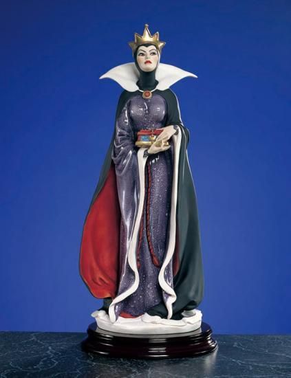 ウィックドクイーン 女王 魔女 陶器 置物 白雪姫 ディズニー