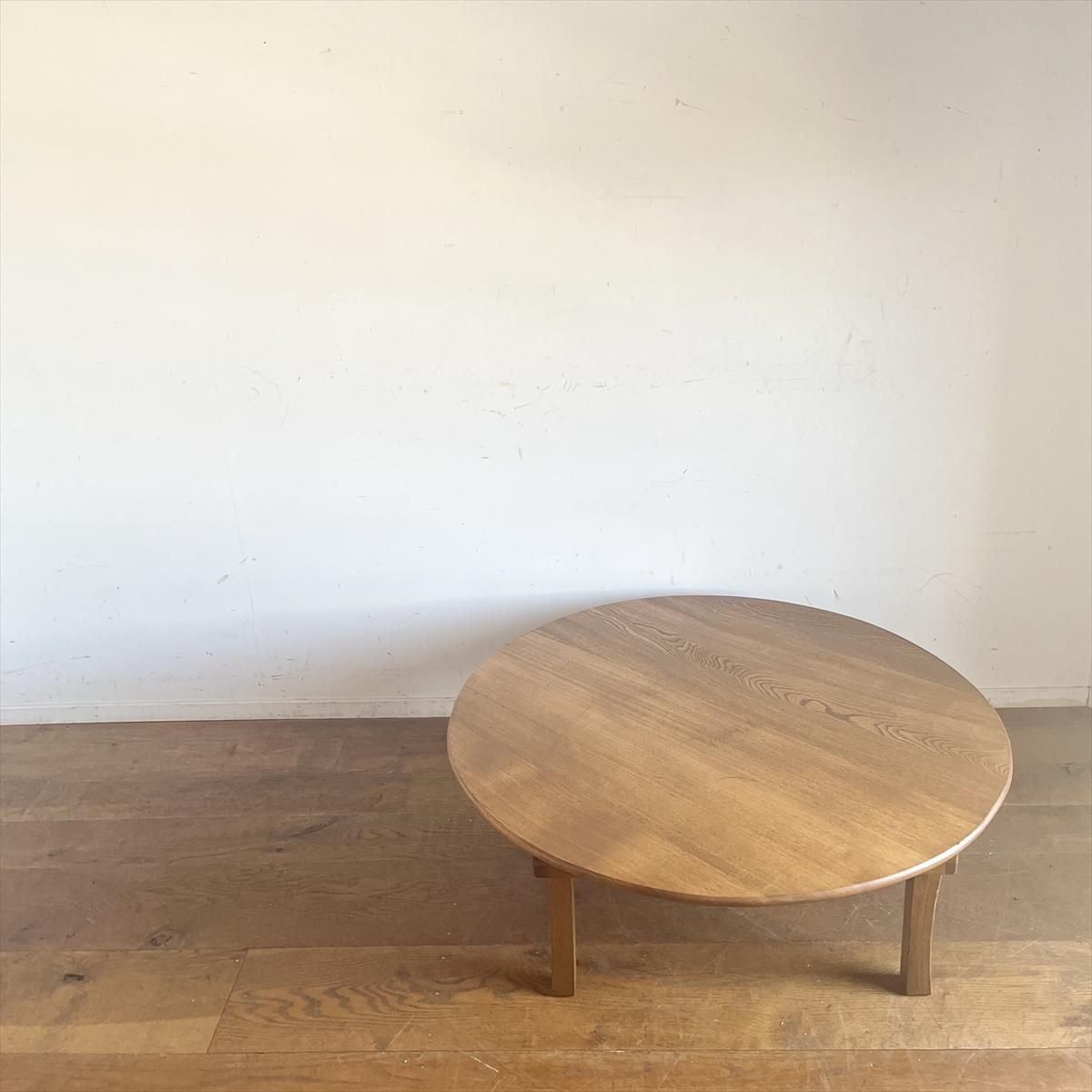 丸テーブル/ちゃぶ台/セン - 古家具・古道具 アンティーク家具 kubu