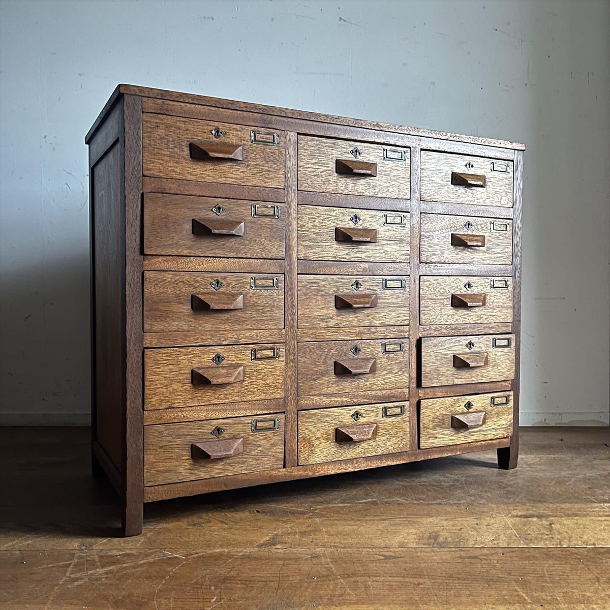 チェスト/15杯/ラワン - 古家具・古道具 アンティーク家具 kubu（クブ）